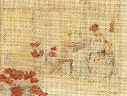 Peter Severin Kroyer marie og vibeke kroyer haeklende i hjemmet ved skagen plantage china oil painting reproduction